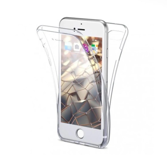 Funda de Silicona 360º para Apple iPhone 6 Transparente